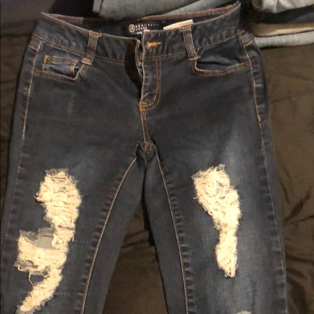 ripped jeans